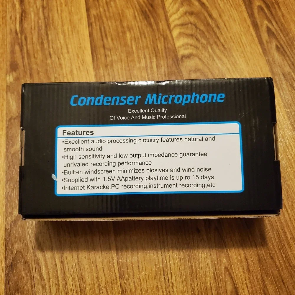 Podcast Condenser Microphone‎ Legendary Profesional Excellent Voice Quality NEW